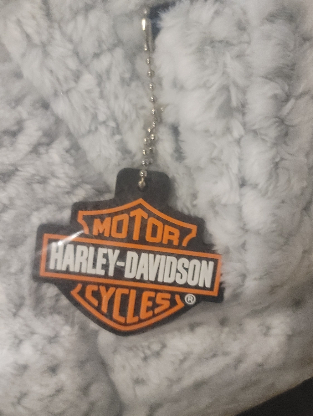 Harley Davidson Motorcycle Blanket. - Picture 4 of 5